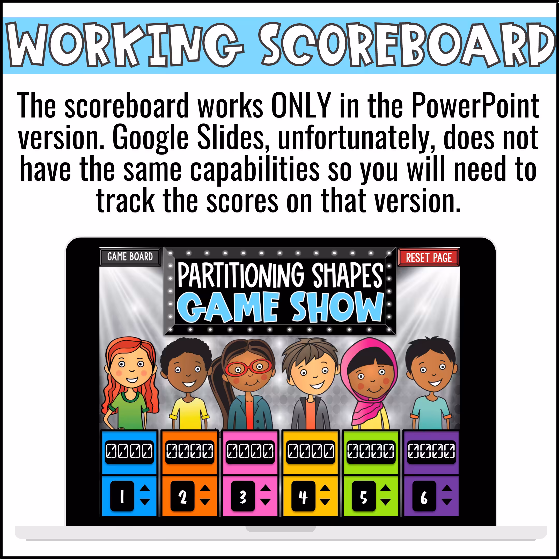 Partitioning Shapes Game Show (2)