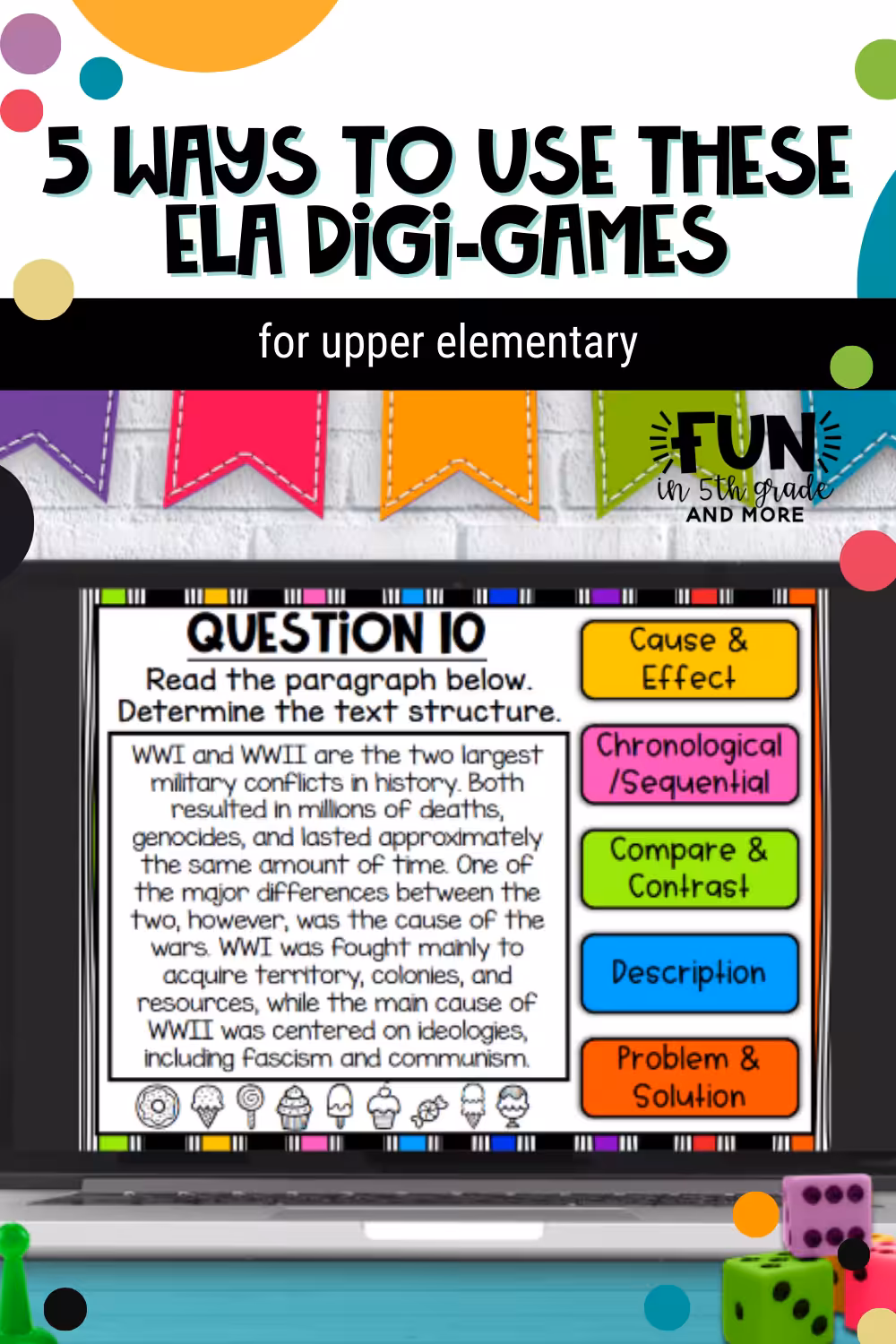 Ways to use these ELA Digi-Games (Pin)