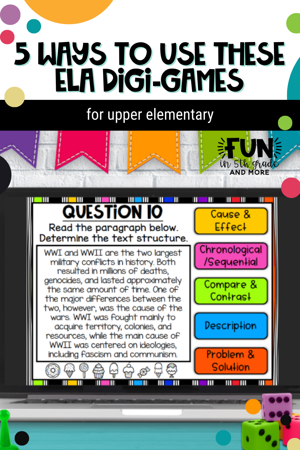 Ways to use these ELA Digi-Games (Pin)
