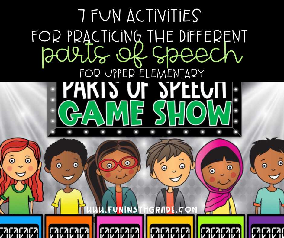 Fun Activities For Practicing the Different Parts of Speech (Meta)