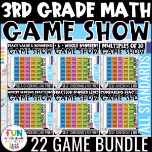 3rd Grade Math Review Games