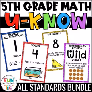 5th Grade Math Review Games U-Know