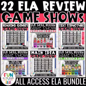 22 Reading Review Games for Test Prep
