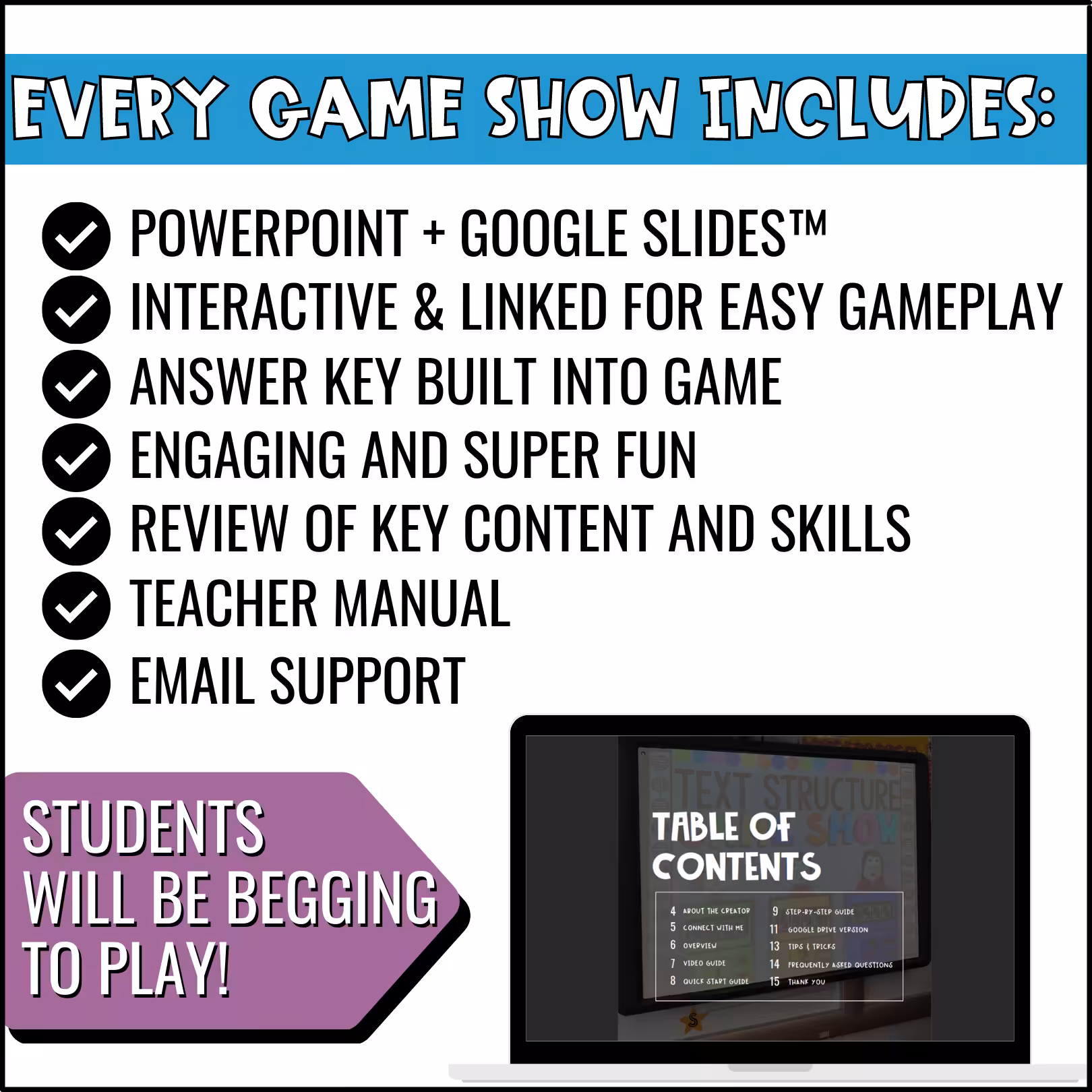 Math ALL ACCESS Game Show Bundle (12)