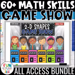 Math Review Games All Access Game Show Bundle