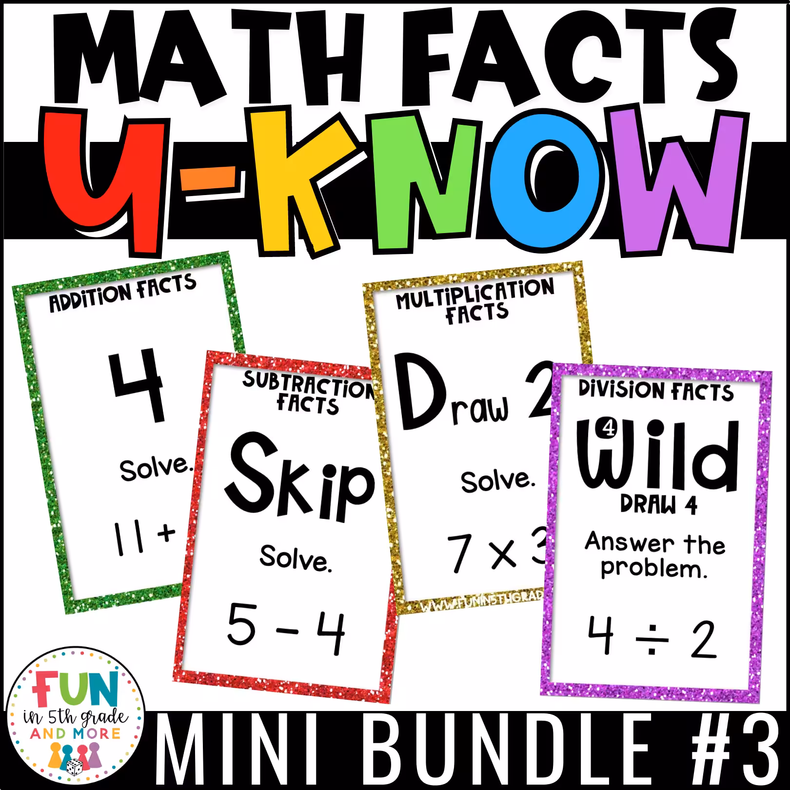 4 fun and engaging math facts games for math facts practice