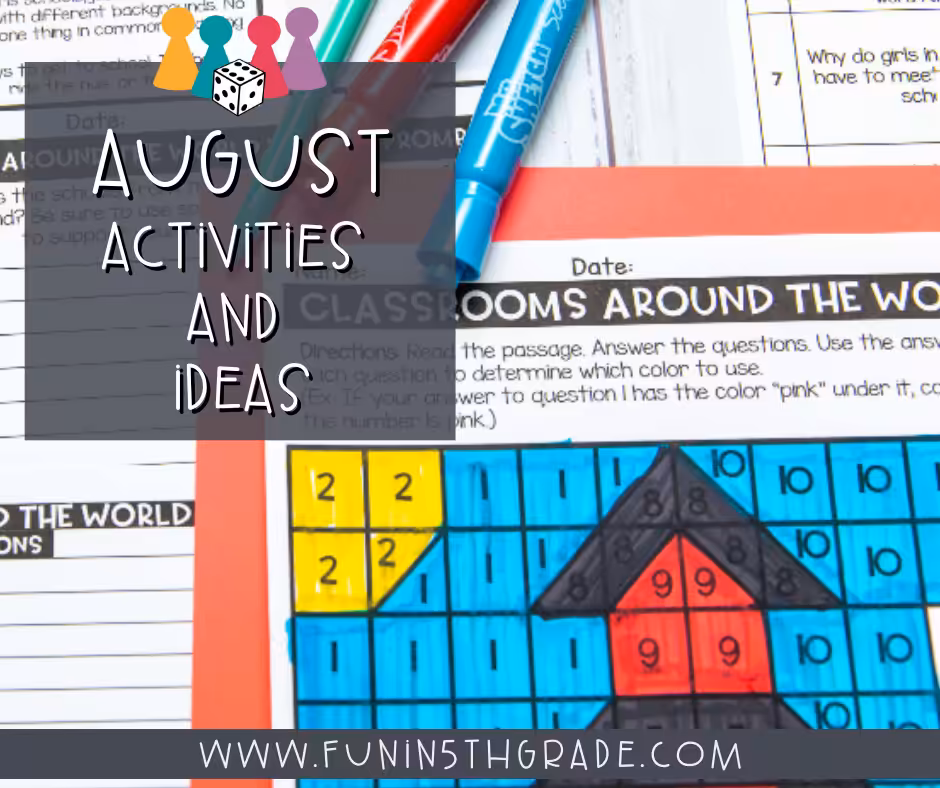 August Holiday Activities and Ideas (Meta Image)