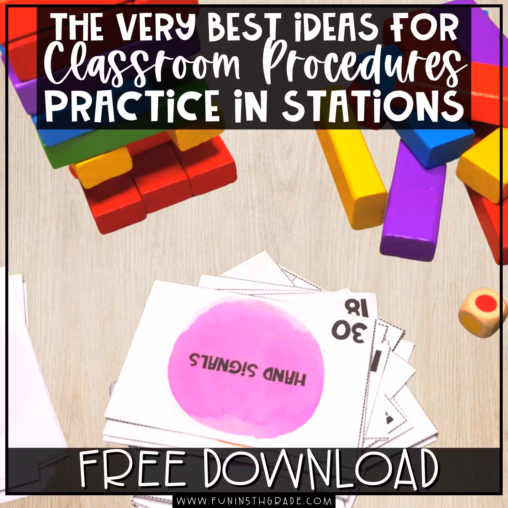 Best Ideas for Practicing Classroom Procedures in Stations (Blog Image)