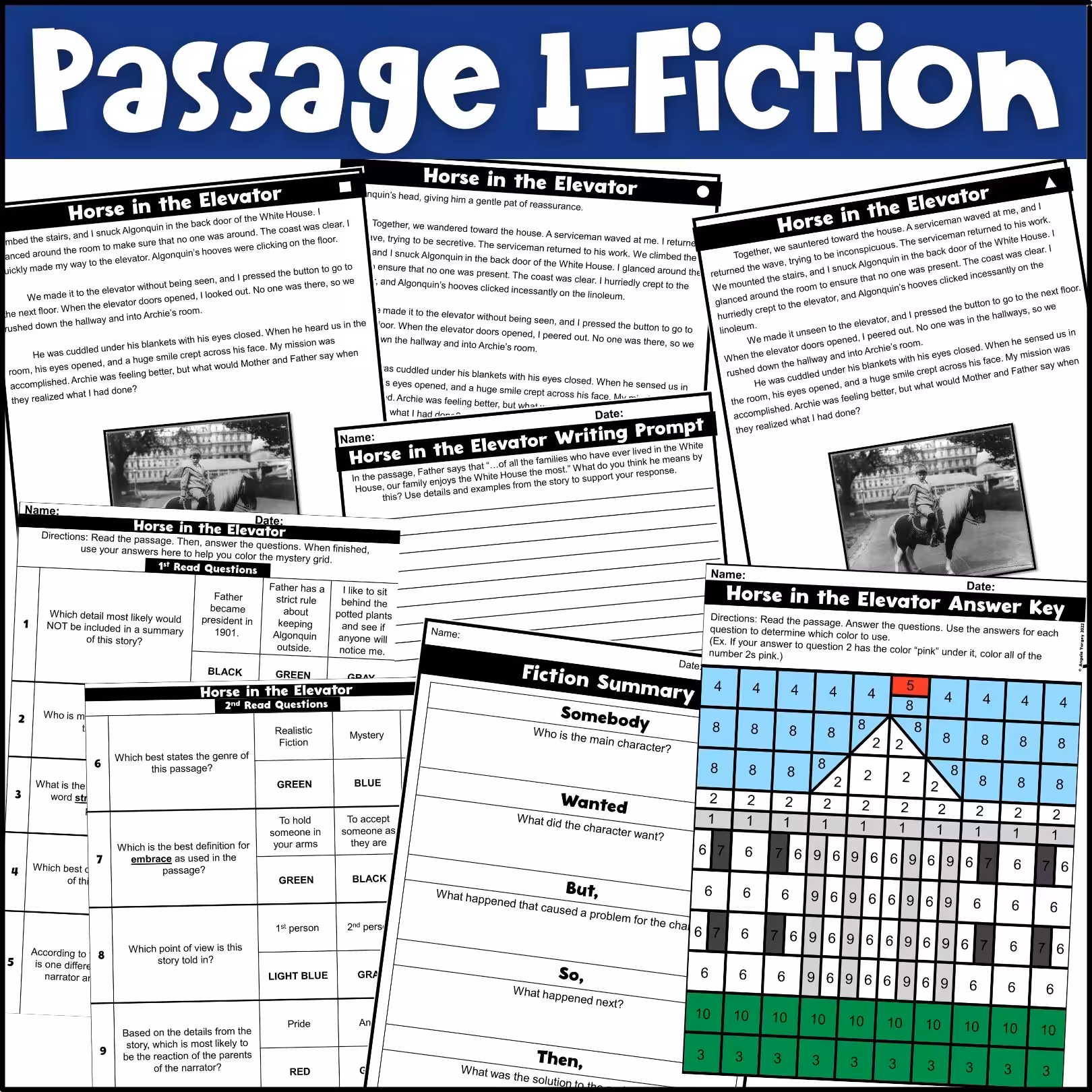 Presidents Day Close Reading Comprehension Passages (3)