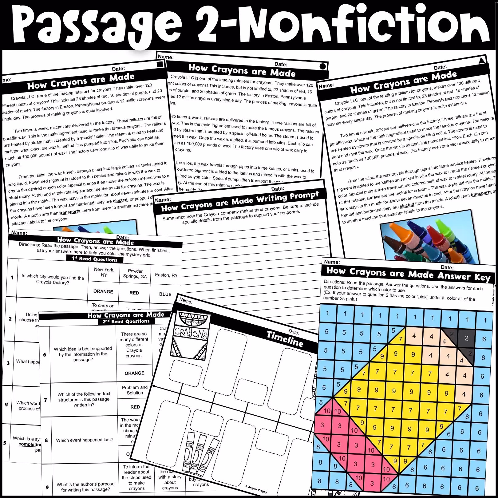 School Close Reading Comprehension Passages3