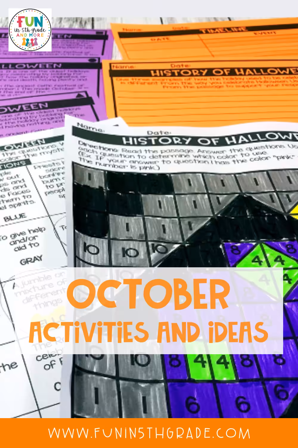 October Holiday Activities and Ideas
