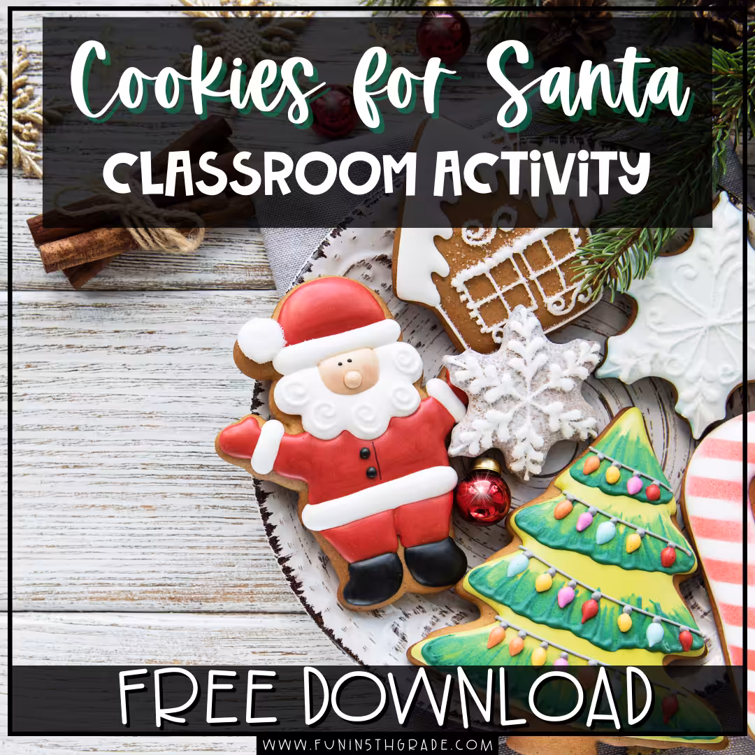 Cookies for Santa Classroom Activity