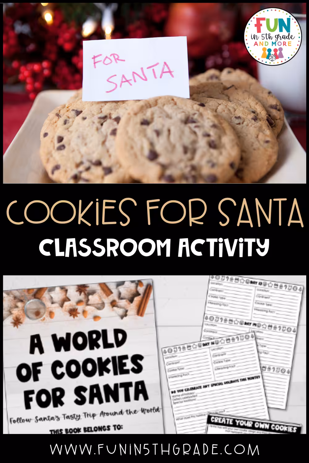 Cookies for Santa Classroom Activity