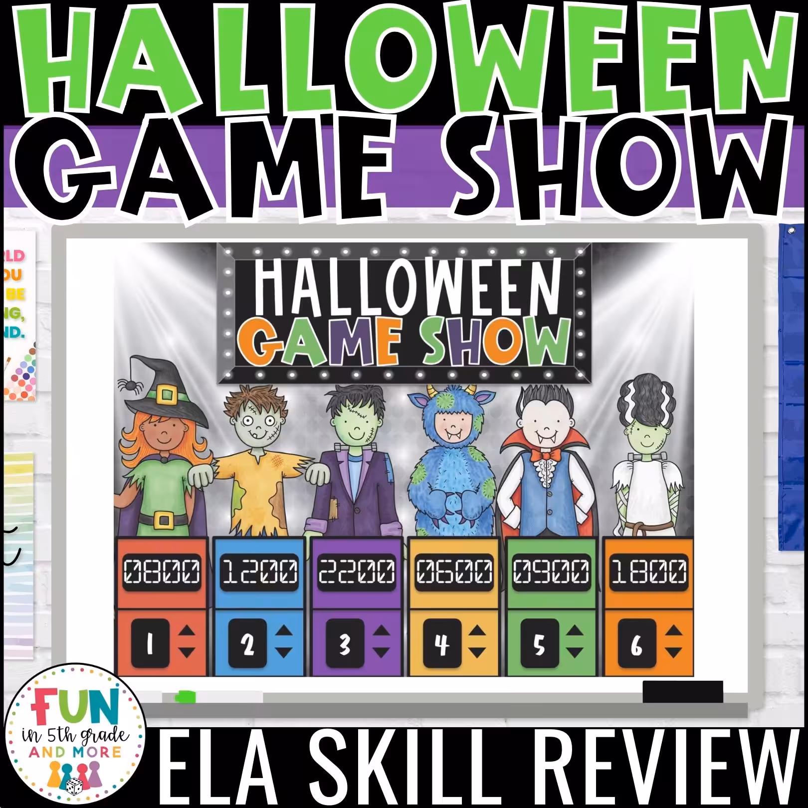 Halloween Reading Review Game Show