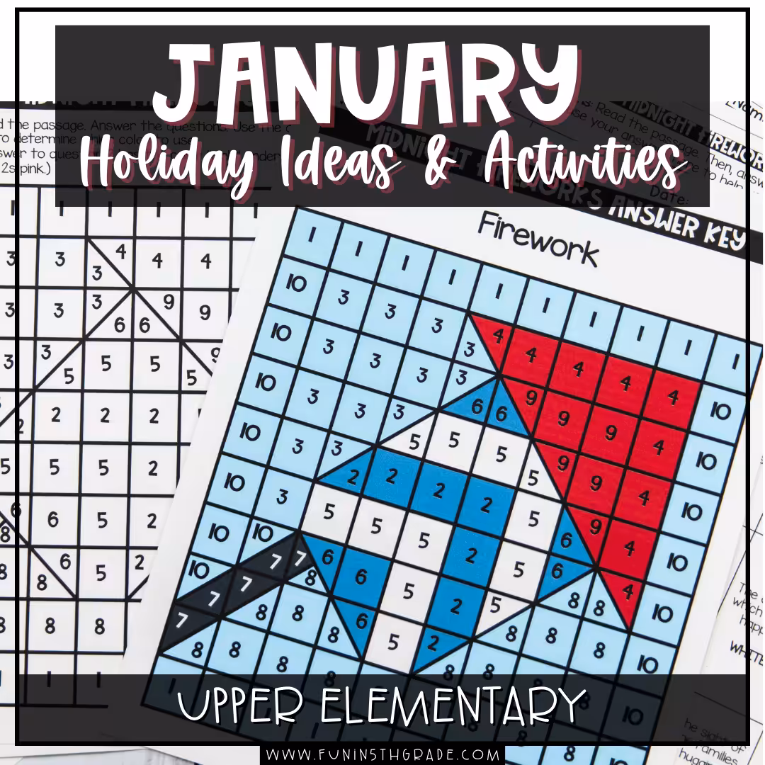 January Holiday Ideas and Activities