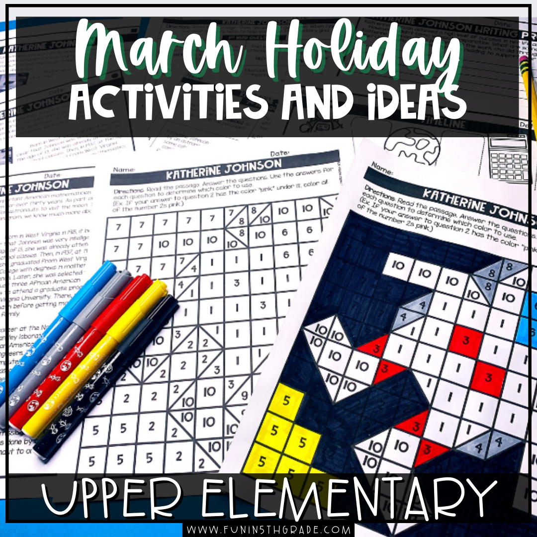 March Holiday Activities and Ideas