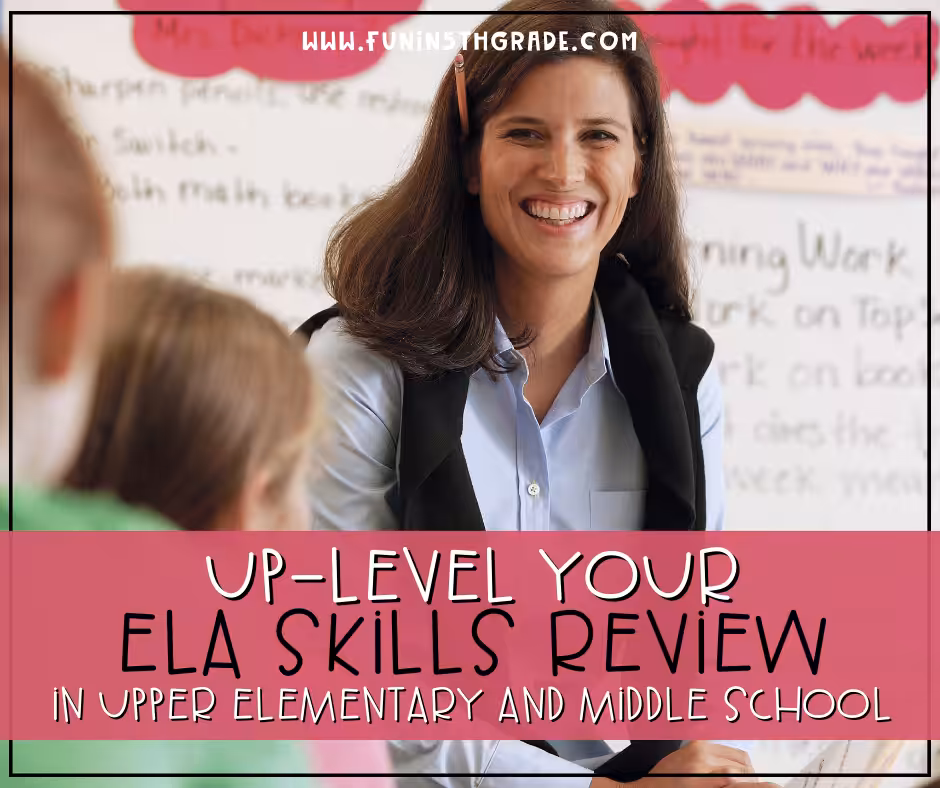Up-Level Your ELA Skill Review with this Mini Game Show