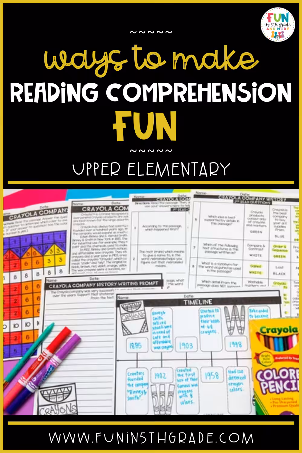 Ways to make reading comprehension fun