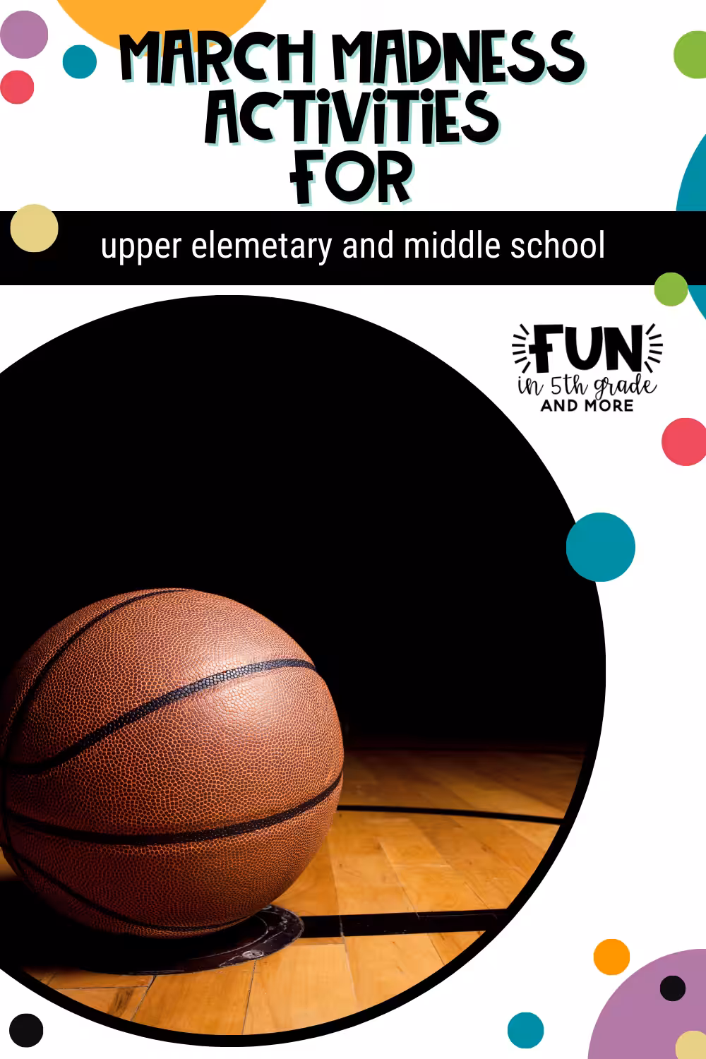 March Madness Activities for Upper Elementary and Middle School