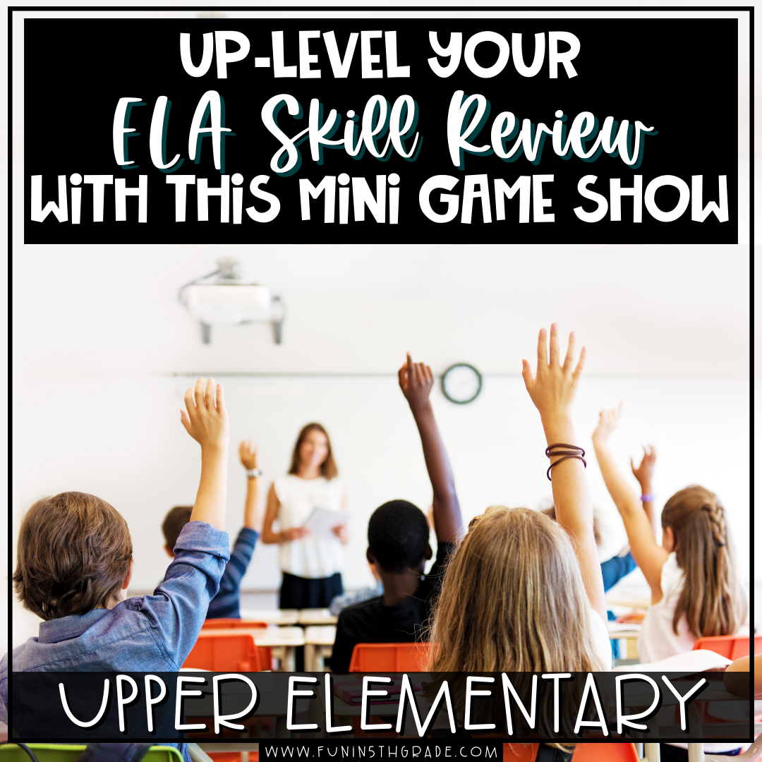 Up-Level Your ELA Skill Review with this Mini Game Show