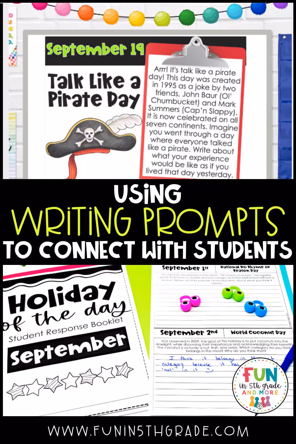 Using Writing Prompts to Connect with Students