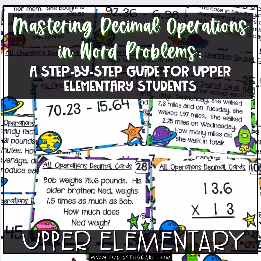 Mastering Decimal Operations in Word Problems