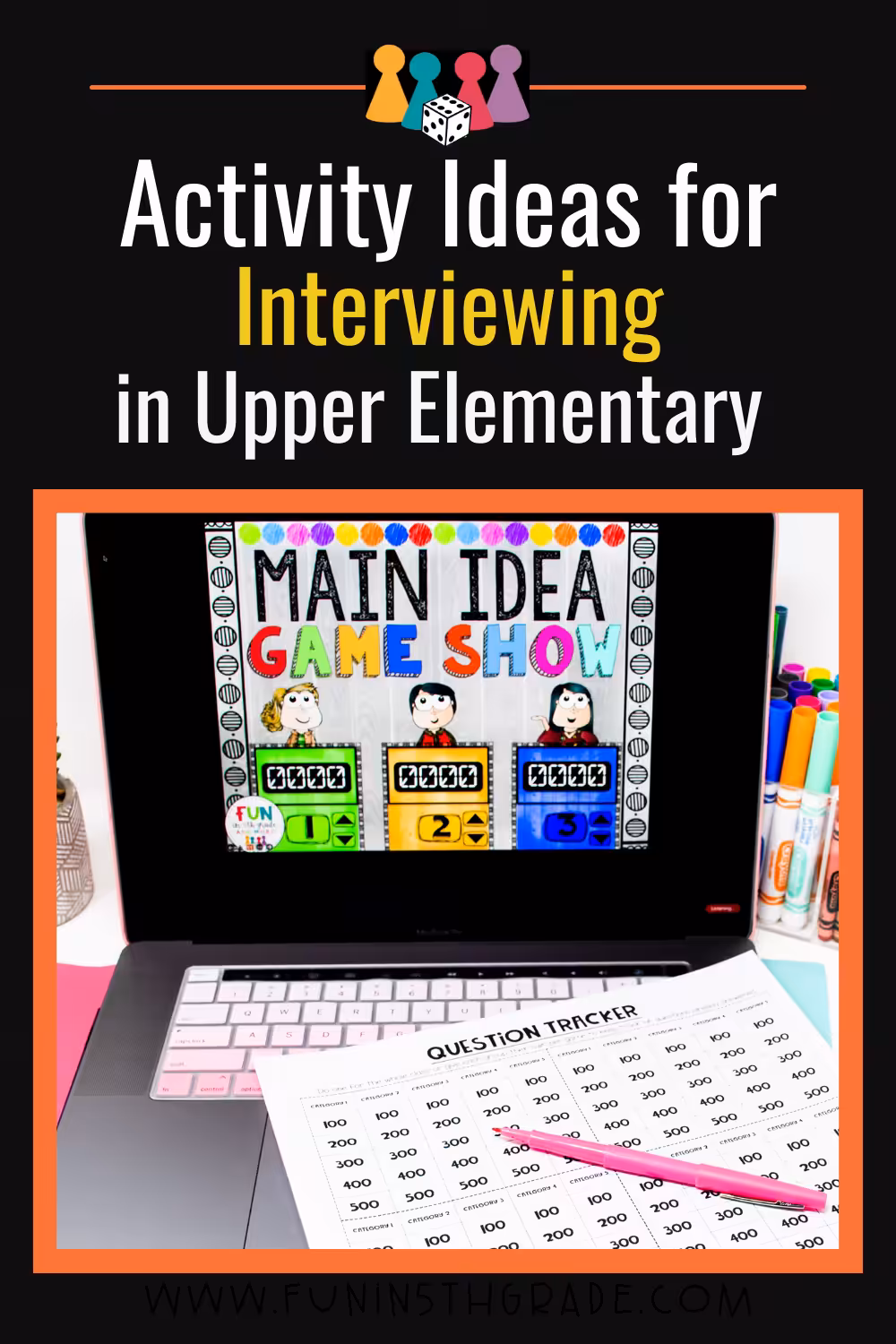 Activity Ideas for Interviewing in Upper Elementary