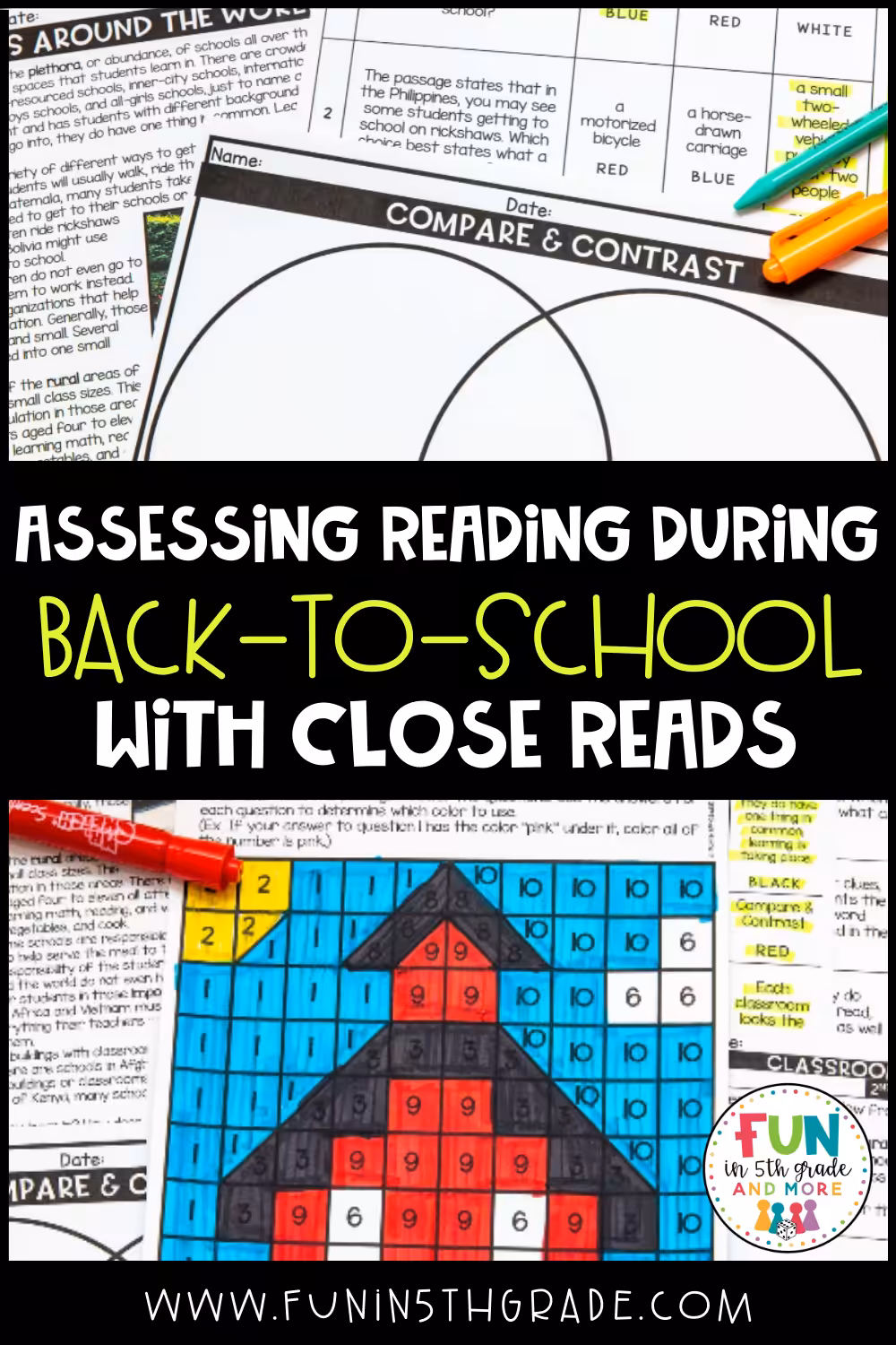 Assessing Reading During Back-To-School With Close Reads
