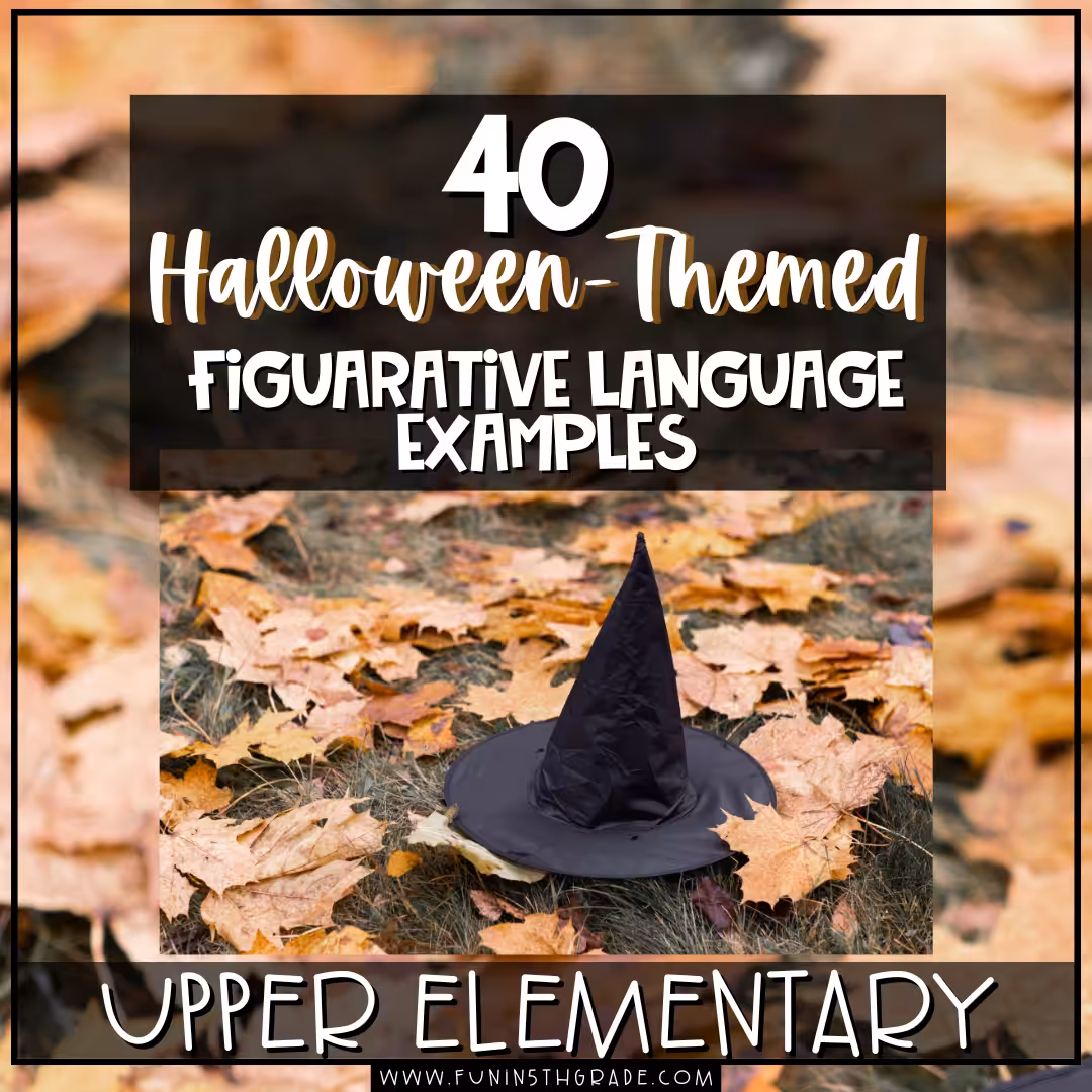 40 Halloween-Themed Figurative Language Examples