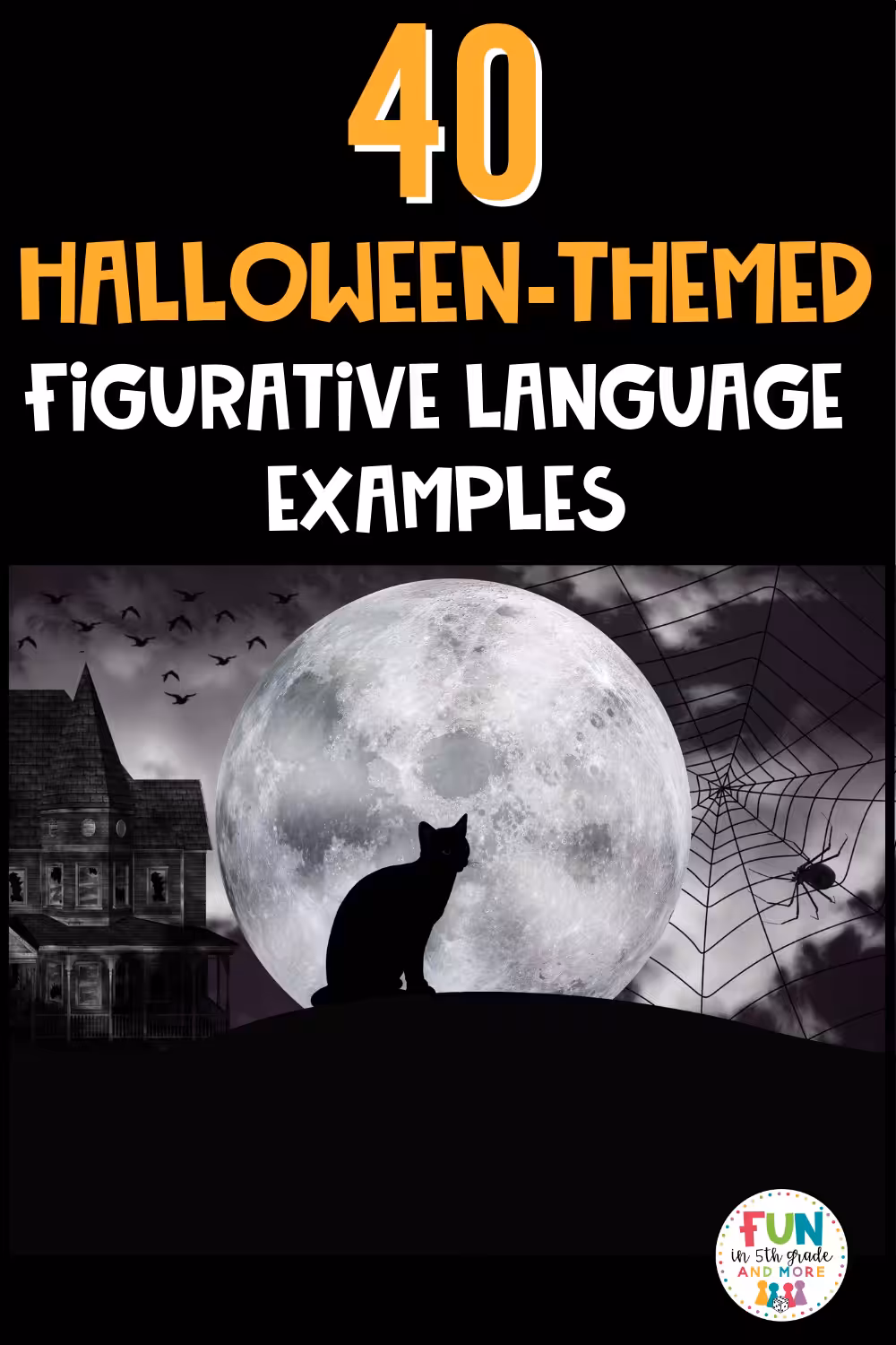 40 Halloween-Themed Figurative Language Examples