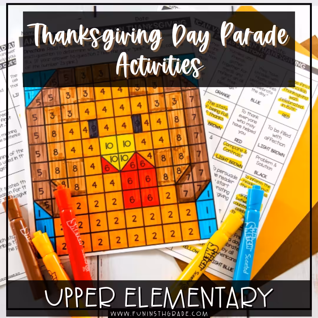 Thanksgiving Day Parade Activities