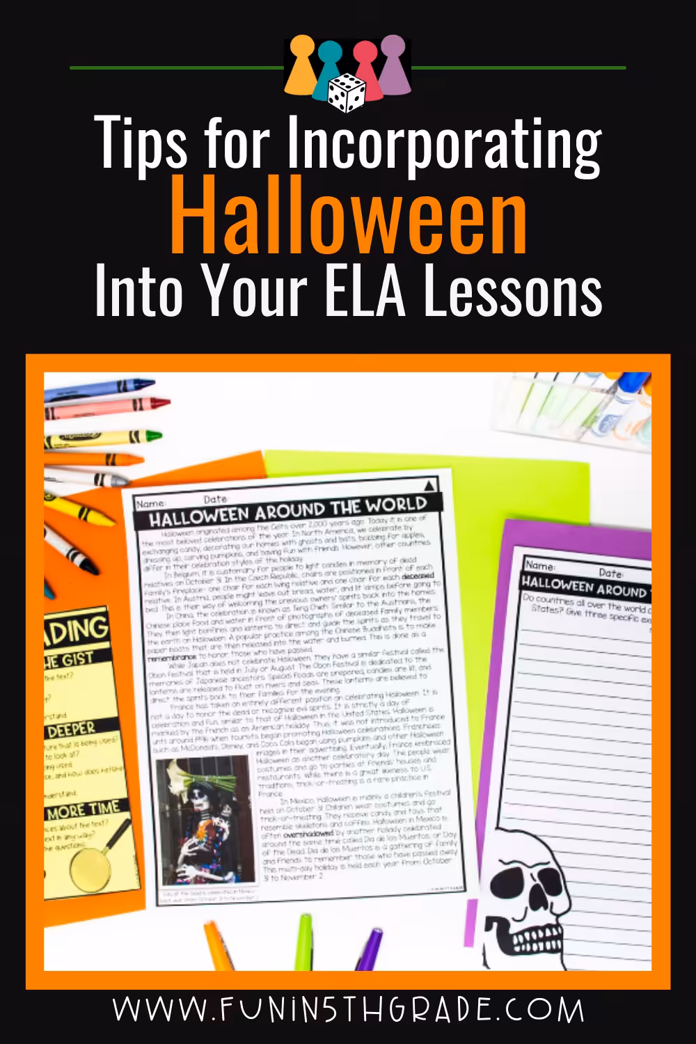 Tips for Incorporating Halloween into Your ELA Lessons